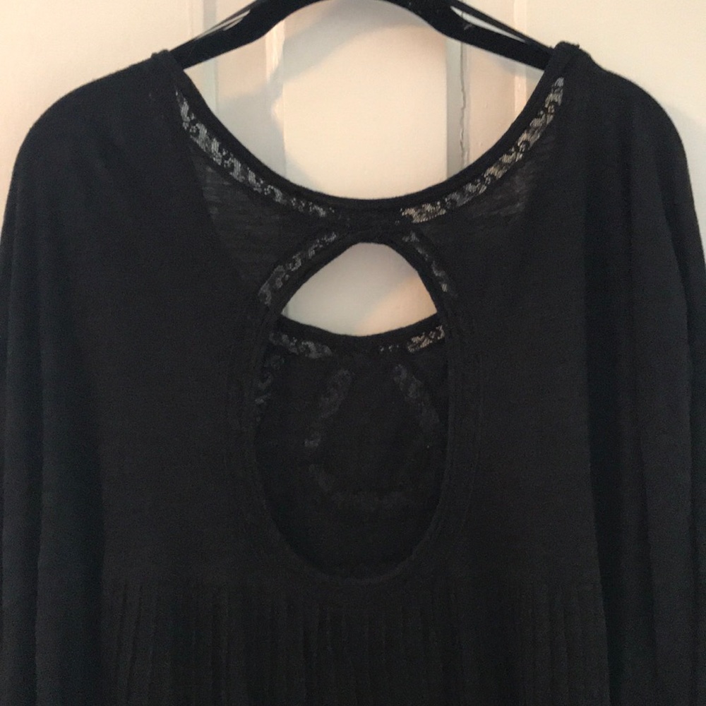 Free People Black Blouse - Picture 5 of 8